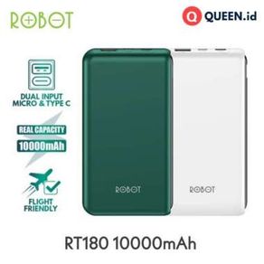RT180 - ROBOT Powerbank RT180 Dual Input 10000 mAh