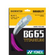Yonex badminton strings bg 65 titanium