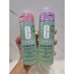 Clinique Liquid Facial Soap Mild Dry Combination / Oily Combination 200 ml