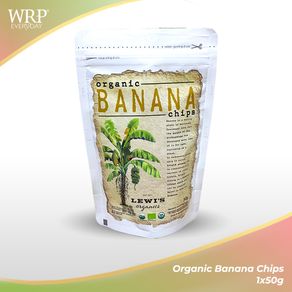 Keripik Pisang Organik / Organic Banana Chips - Cemilan Sehat 50gr