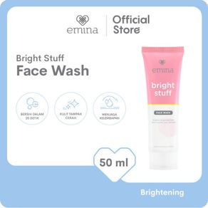 emina bright stuff face wash - 50 ml tw