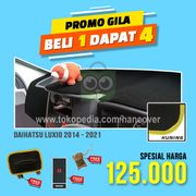 dashboard mobil luxio aksesoris alas penutup cover karpet dasboard - kuning buy 1 get 4