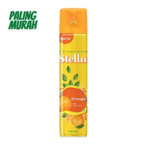 stella air freshener /pengharum ruangan aerosol (semprot) orange 400ml