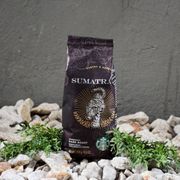 biji kopi starbucks whole beans arabica coffee 250gr arabika - sumatera medium / drip