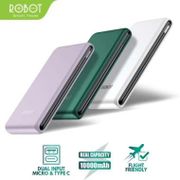 Power Bank Robot 10000Mah Rt180 Dual Input Type C Dan Micro Original