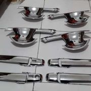 Paket Outer Mangkok Cover Handle All New Avanza 2021 2022 Up Chrome
