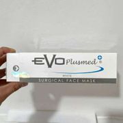 EVO Plusmed Edisi Super White Surgical Mask isi 20/Masker Medis Putih TERJAMIN