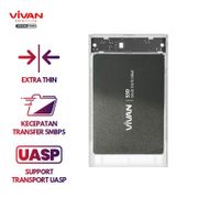 "VIVAN VSHD1 Casing Hardisk External HDD External Case 2,5"" USB 3.0 Grs Resmi VIVAN"