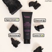 Azrina Charcoal Mud Mask Membantu Membersihkan Pori Pori Kulit Wajah