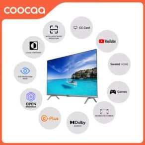 LED TV COOCAA 32 inch 32S3U Digital Smart TV bezel-less Garansi Resmi