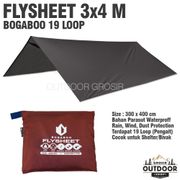 [COD] Flysheet 3x4 Meter 19 Loop Waterproof - Pelapis Pelindung Tenda Camping - flyshet - Fly sheet