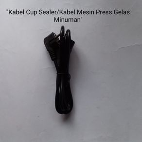 Kabel Power Untuk Mesin Alat Cup Sealer Mesin Pres Press Gelas Minuman Plastik
