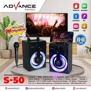 Speaker Bluetooth Advance S 50