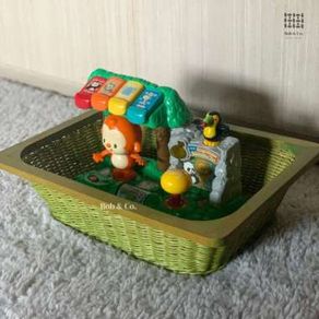 Gratis Ongkir Keranjang Rotan Storage Box Penyimpanan Organizer Rattan Basket Olav