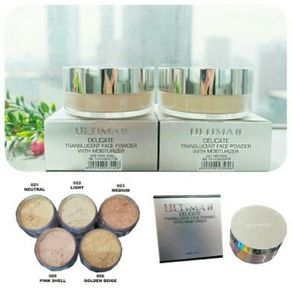 ultima ii delicate face powder 24 gr / bedak tabur ukuran kecil - pink shell