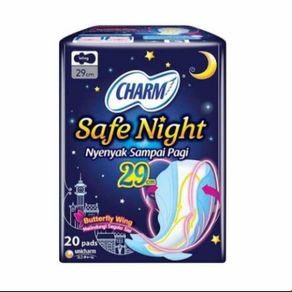 charm safe night 29cm 20pads wing