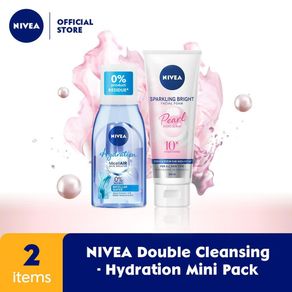 NIVEA Sparkling Bright Facial Foam + MicellAir Hydration 125mL