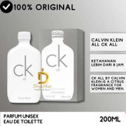 PARFUM ORIGINAL CALVIN KLEIN ALL CK ALL EDT 200ML BPOM BOX NEW