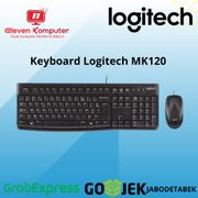Keyboard Mouse Logitech MK120 Desktop USB