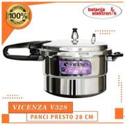Jual Panci Presto Vicenza V-328 12 Liter 28 Cm Pressure Cooker V328