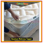 produk original !! quantum mattress topper 160x200 tebal 6 cm | matras