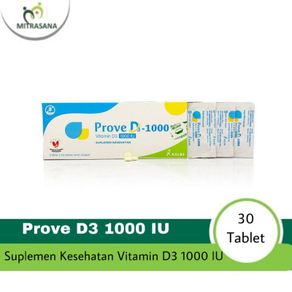 D3, 1000 IU 30 tablet