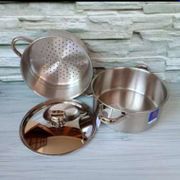 BIMA Heritance Pot Steamer 24cm Panci Kukus 2Susun Tingkat BP121524