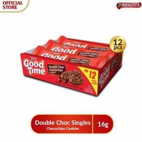 good time cookies double choc singles 16gr x 12 pcs