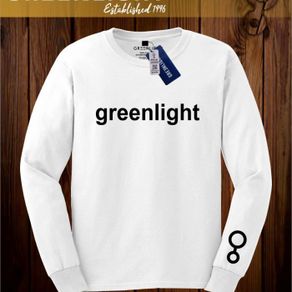 t shirt greenlight lengan panjang/greenlight kaos lengan panjang pria - g4 l