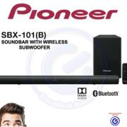 Pioneer Soundbar SBX 101 SBX101 with wireless subwoofer and USB input - SBX-101