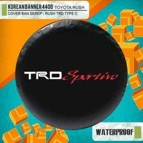 COVER BAN CUSTOM RUSH " TRD C " / SARUNG BAN TOYOTA RUSH