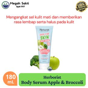 Megah Sakti - Herborist Juice For Skin Body Serum - Apple & Broccoli 180 gR
