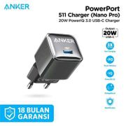 Charger Anker Powerport III Nano Pro 20W PD IQ Type C Ori Anker A2637