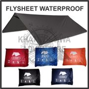 Flysheet Tenda Waterproof 4x3 3x4 16 Loops Atap Tenda Terpal Tenda Flysheet Ultralight 100% Anti Air