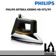 Philips Setrika Classic Dry Iron Hd-1172/99 - Hitam