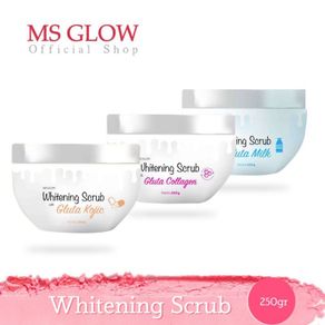 MS glow whitening scrub