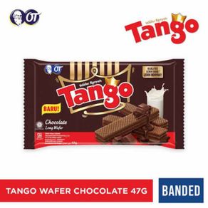 tango wafer 47 gram isi 5 pcs - coklat