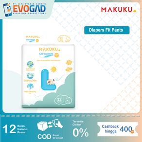 1PACK MAKUKU SAP Diapers Comfort Fit / Popok bayi Tipis Tipe Celana