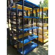 Rak besi siku ukuran 120x30x200 cm 5 susun