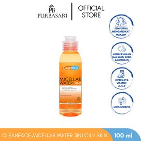 Cleanface Micellar Water 3in1 for Oily Skin 100ml