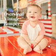 Little Palmerhaus - Baby Oversized Vintage Romper (Jumper Bayi) 0-12 Bulan