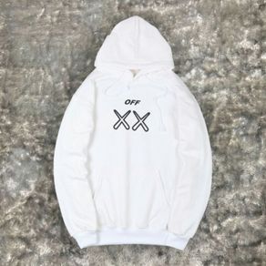 Pilihan hoodie off white x kaws premium 
