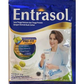 ENTRASOL RENCENG VANILA (ISI 10 SACHET)