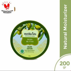 mustika ratu body butter olive zaitun 200gr