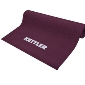 kettler exercise yoga mat / matras yoga ketebalan 6mm - abu-abu