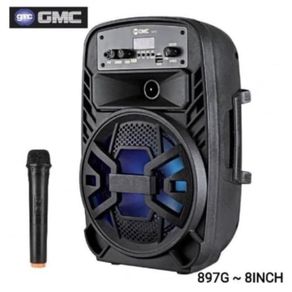 gmc speaker portable multimedia gmc 897g with bluetooth