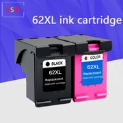 ASW 62XL Pengganti Kartrid Tinta Hitam untuk Printer Hp 62 XL Hp62 Envy 5640 OfficeJet 200 5540 5740 5542 7640