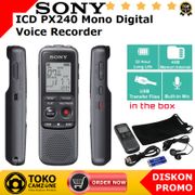Sony ICD PX240 Mono Digital Voice Recorder - Perekam Suara