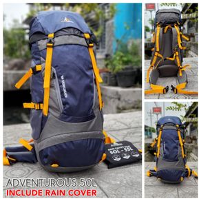 Tas Gunung Hiking Outdoor Carrier Keril AMOS 50 L Bukan Rei Consina Eiger