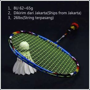 Raket Badminton Guang Yu - - Import - Fullcarbon - Anti Patah Kode 362